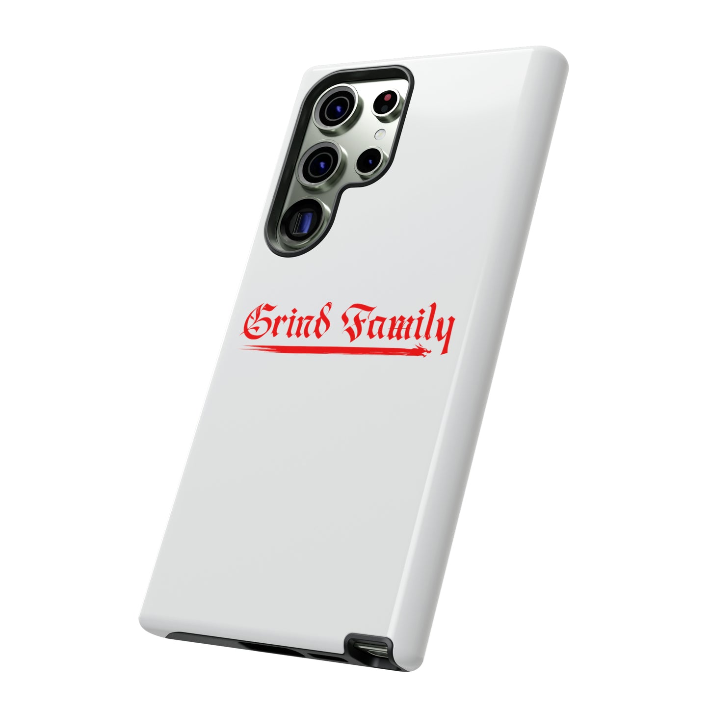 White Grind Family Tough Case