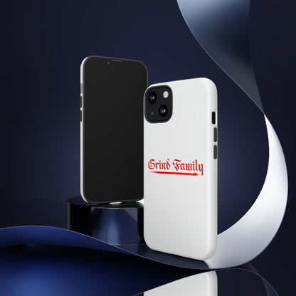 White Grind Family Tough Case