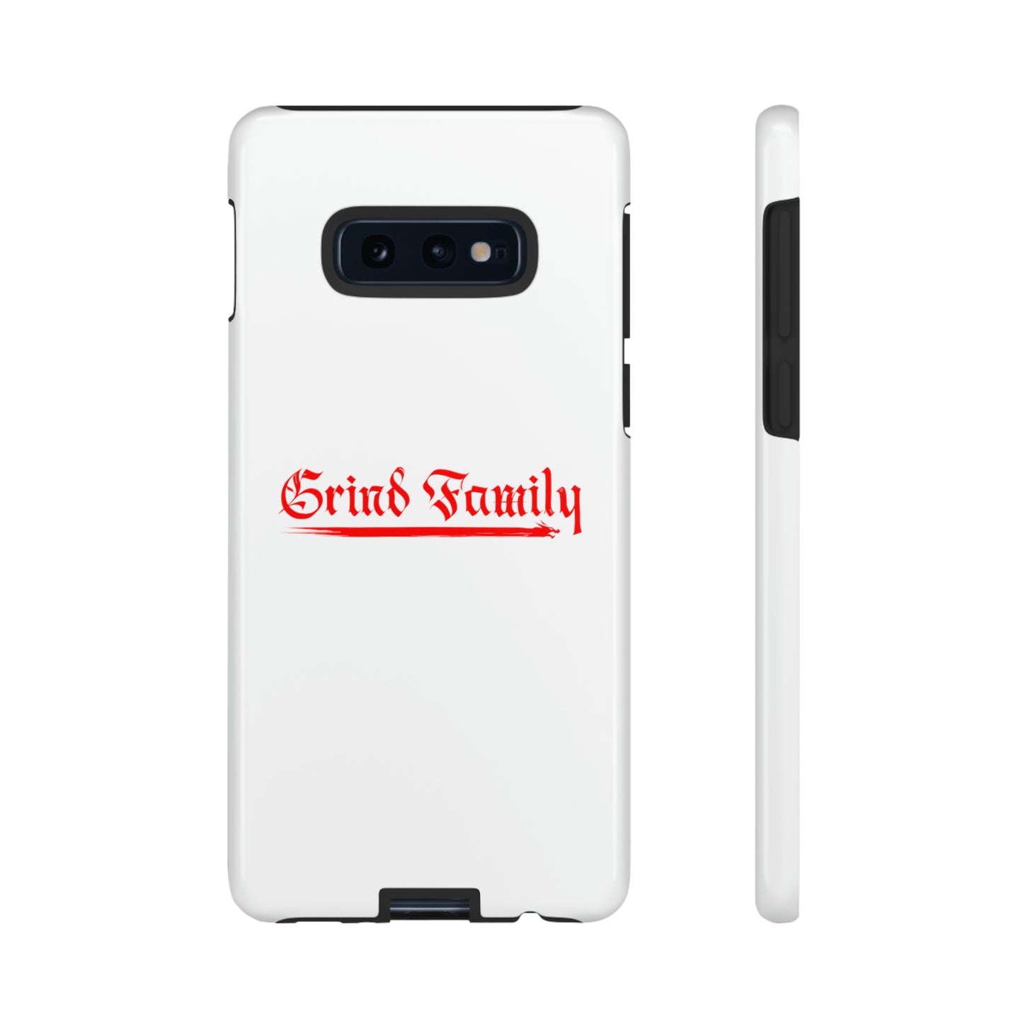 White Grind Family Tough Case