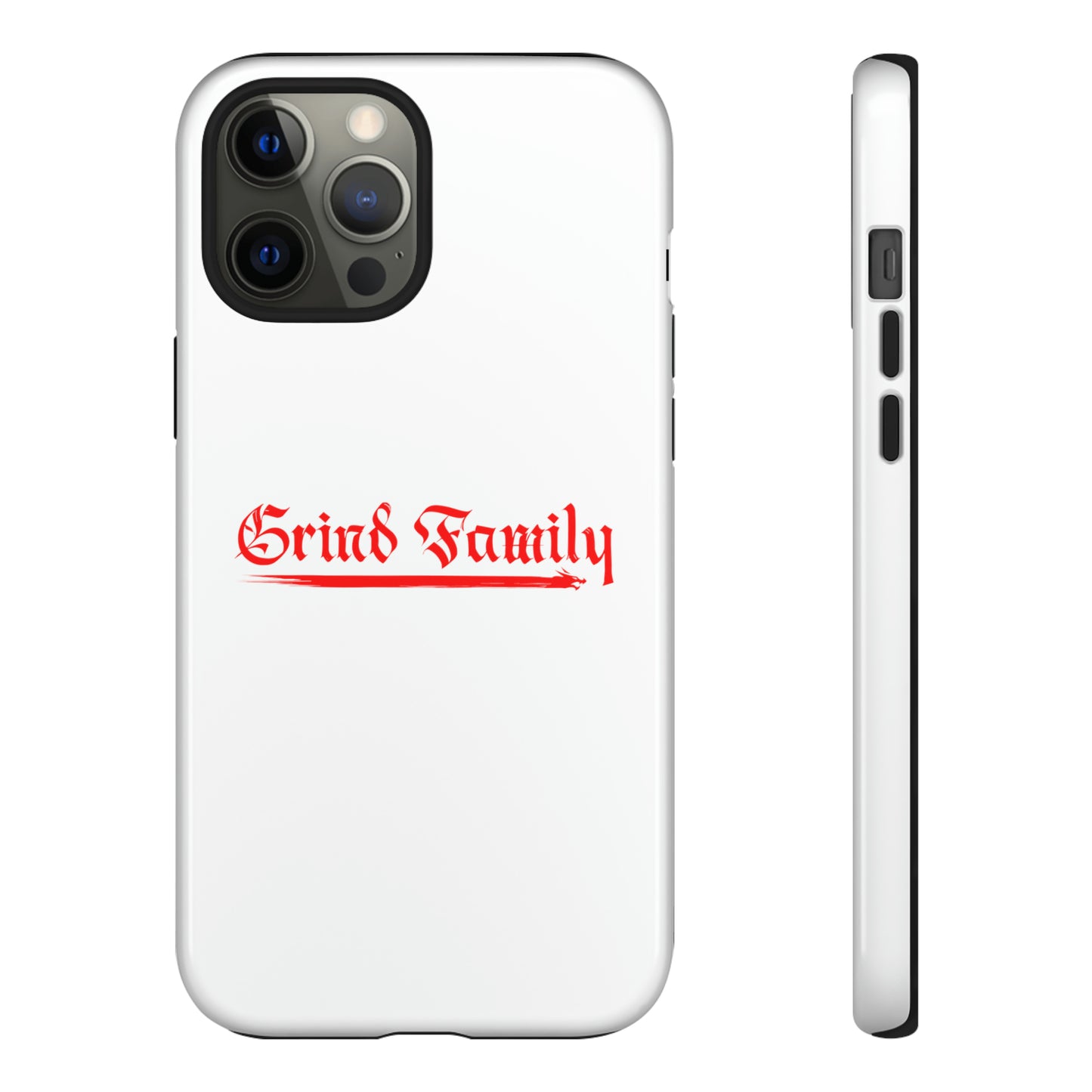 White Grind Family Tough Case