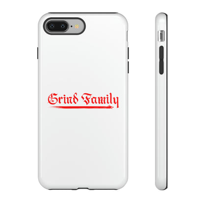 White Grind Family Tough Case