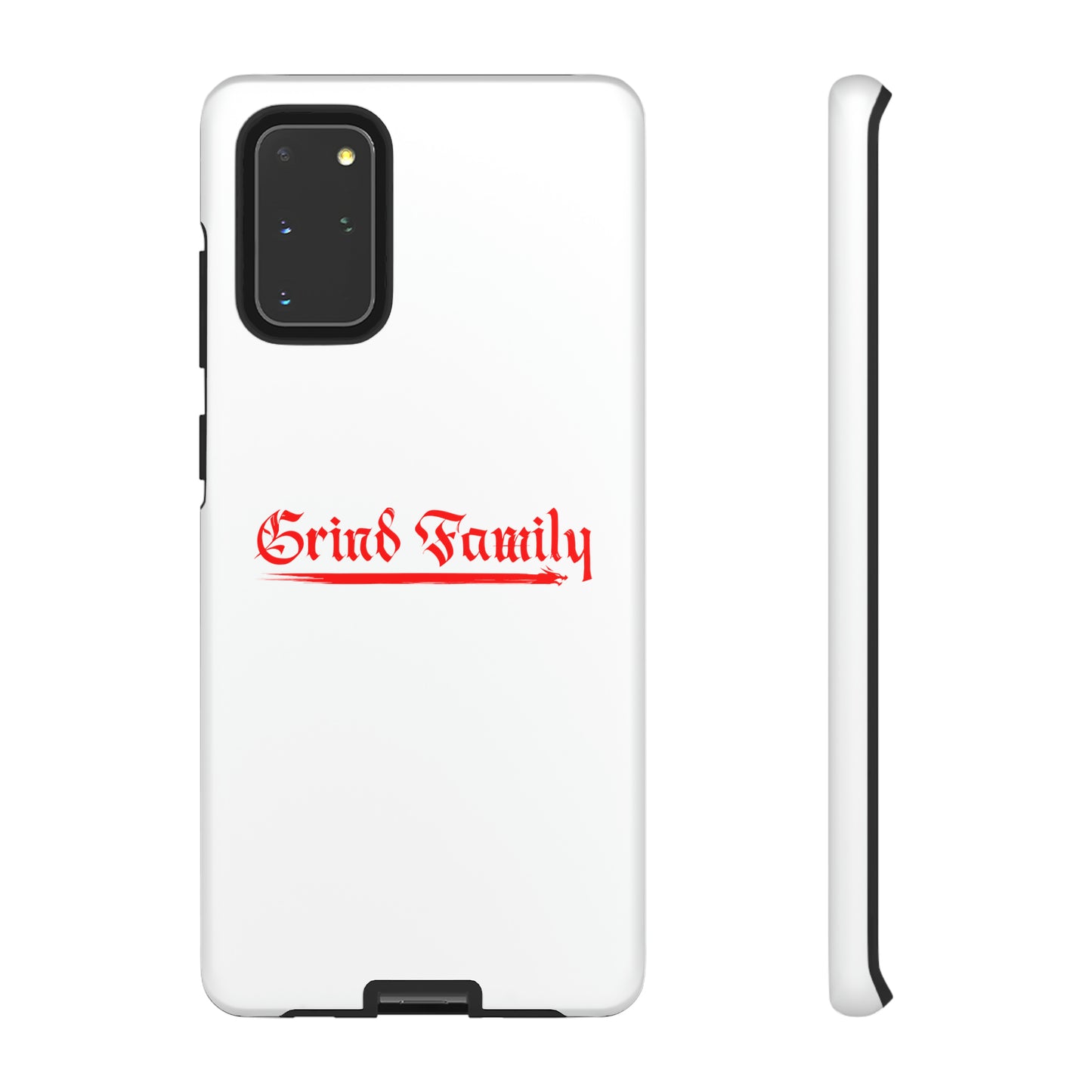 White Grind Family Tough Case