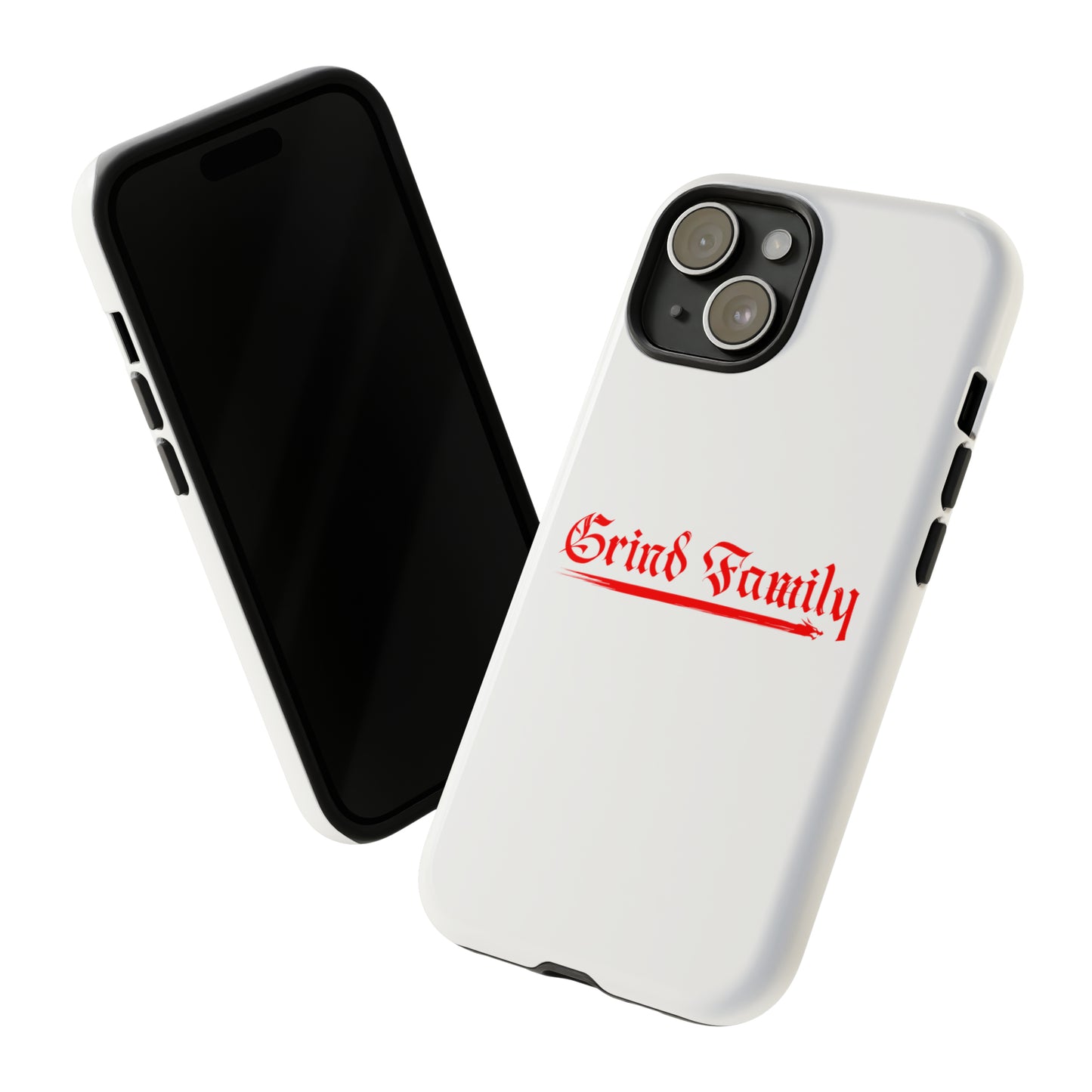 White Grind Family Tough Case