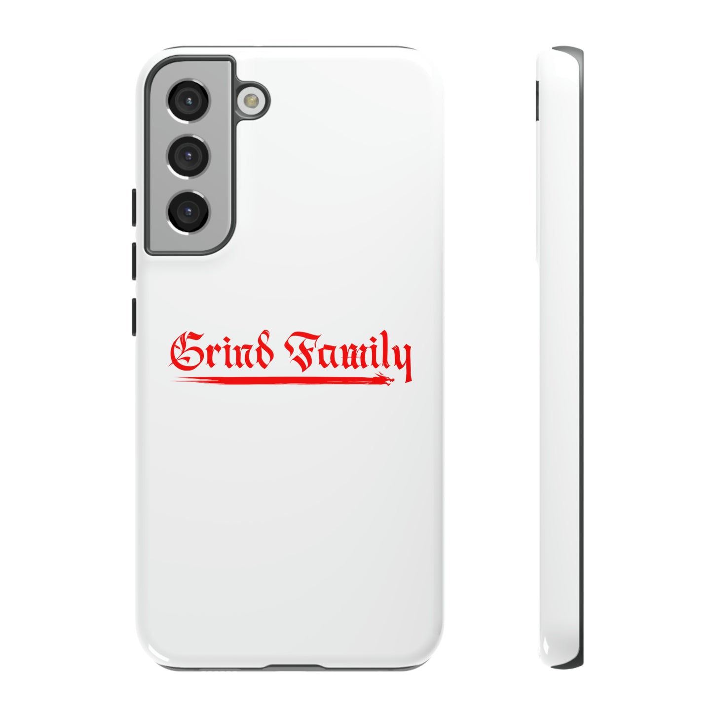 White Grind Family Tough Case