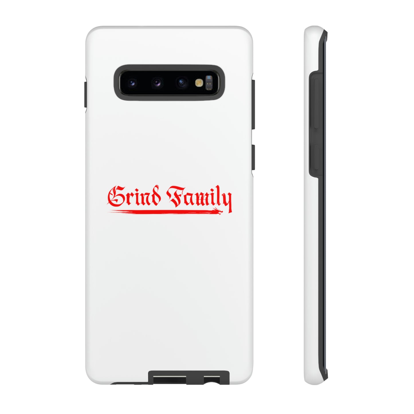 White Grind Family Tough Case