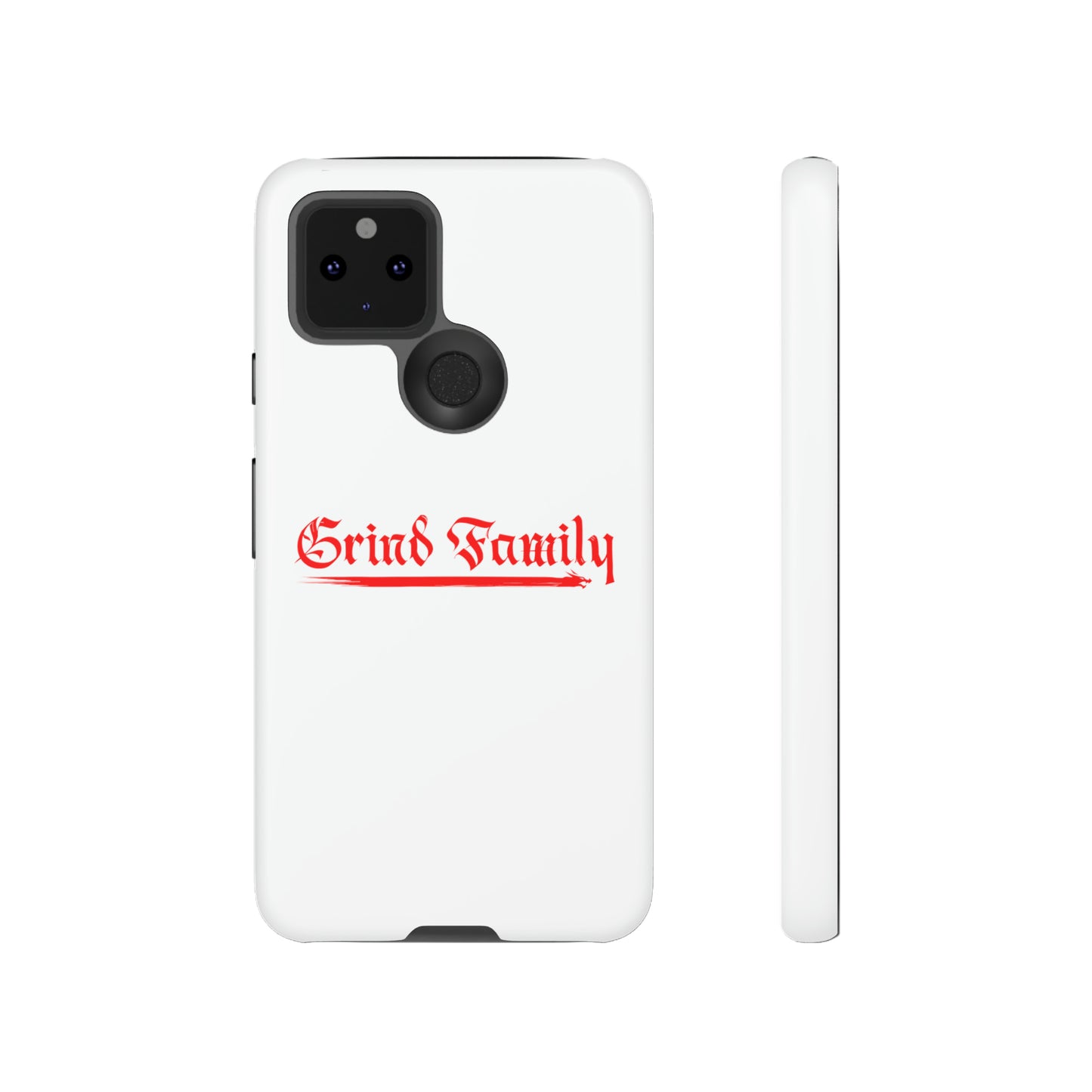 White Grind Family Tough Case