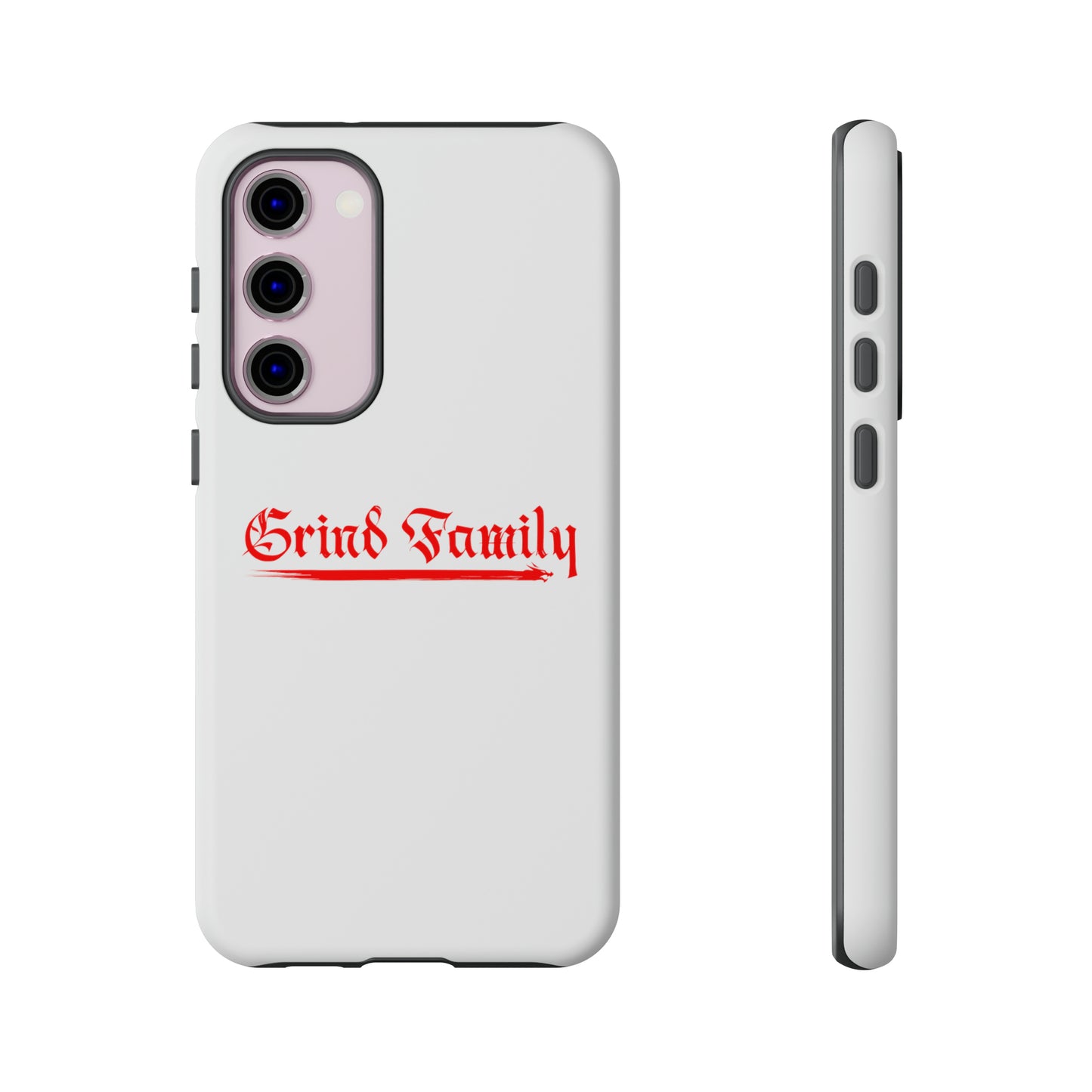 White Grind Family Tough Case