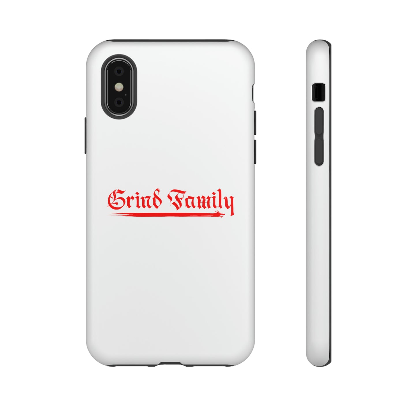 White Grind Family Tough Case