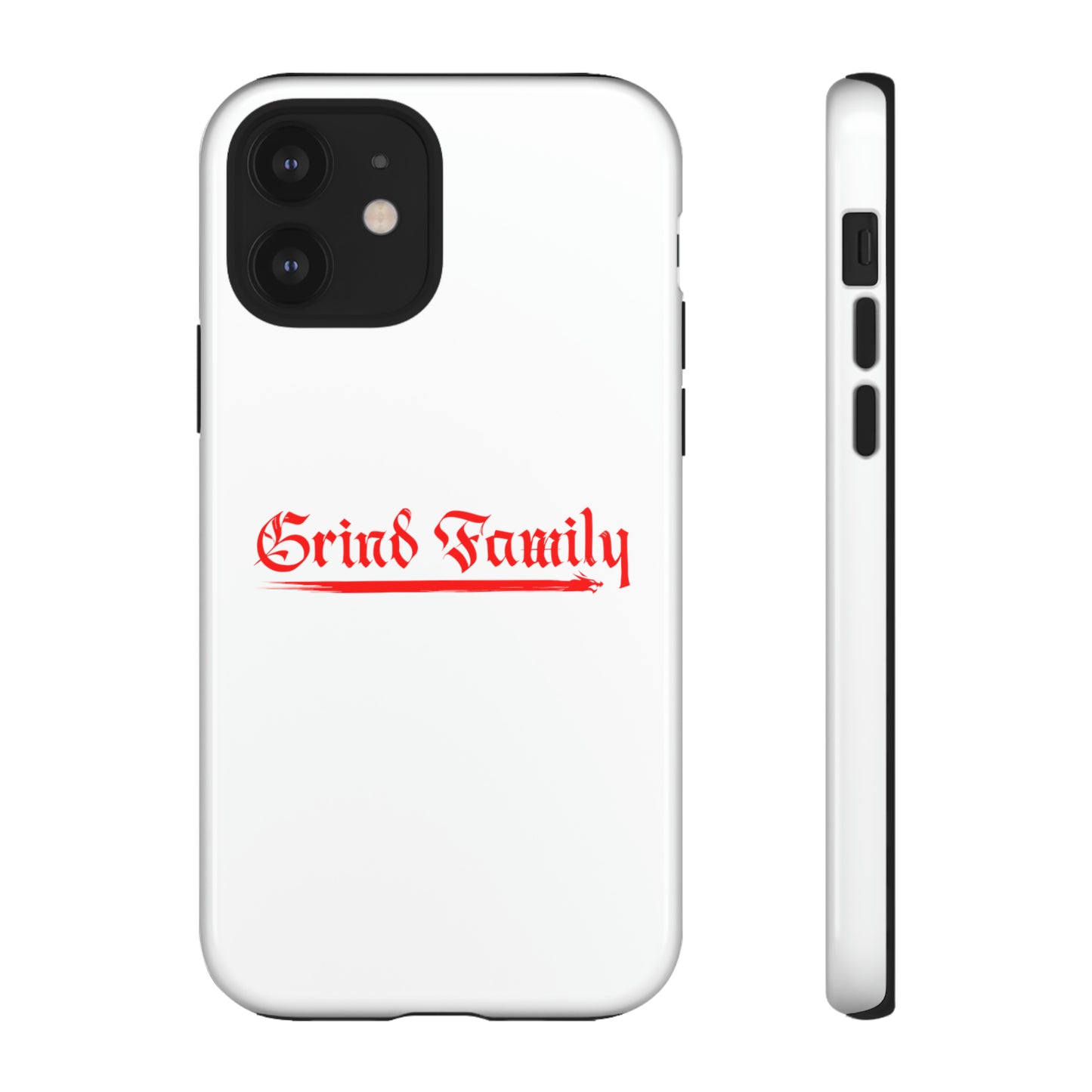 White Grind Family Tough Case