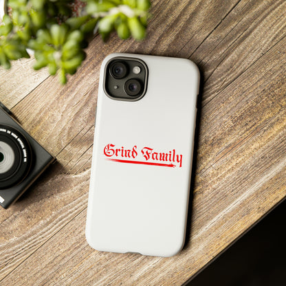 White Grind Family Tough Case