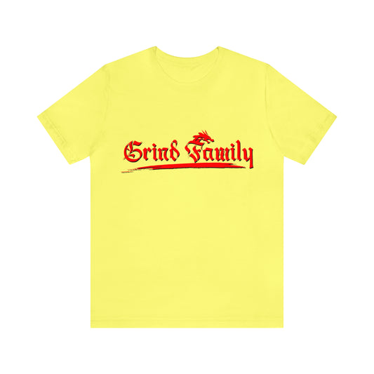 Grind Family Dragon Unisex Jersey Short Sleeve Tee