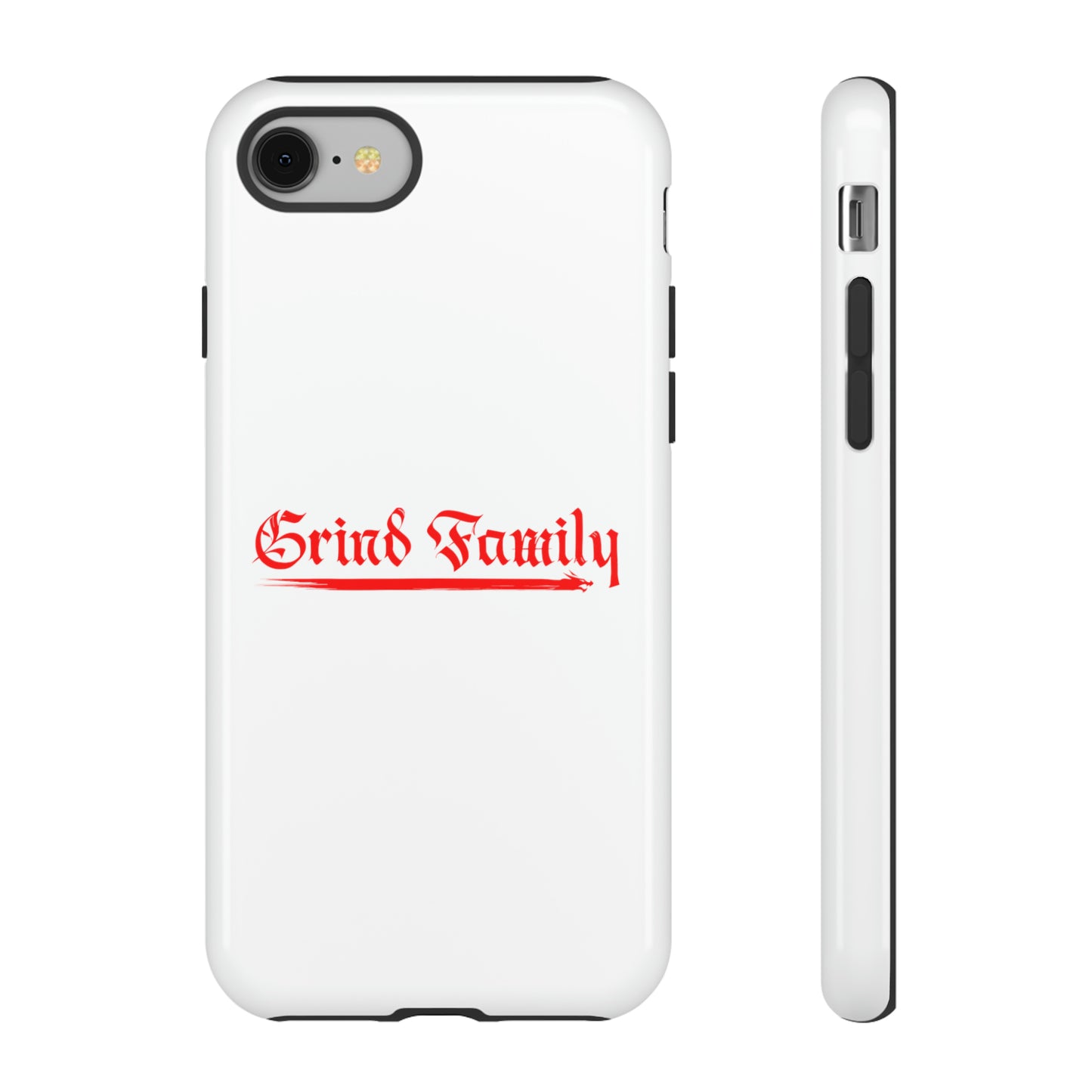 White Grind Family Tough Case