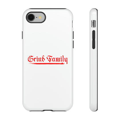 White Grind Family Tough Case