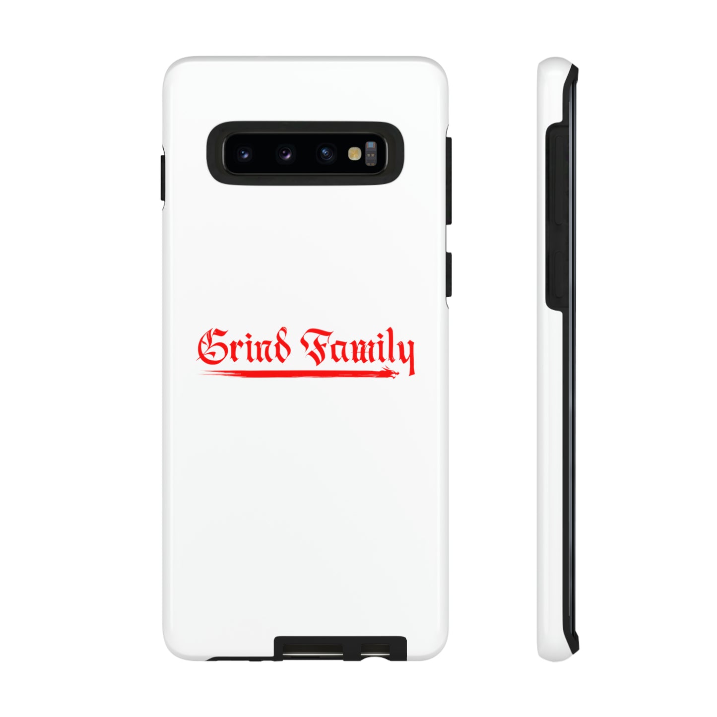 White Grind Family Tough Case