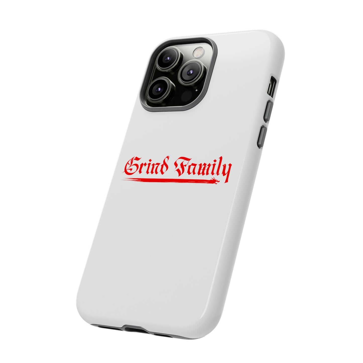 White Grind Family Tough Case