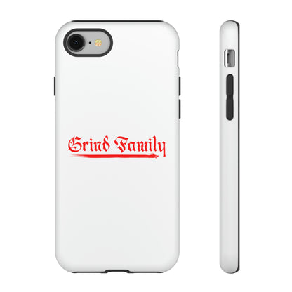 White Grind Family Tough Case