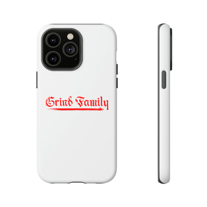 White Grind Family Tough Case