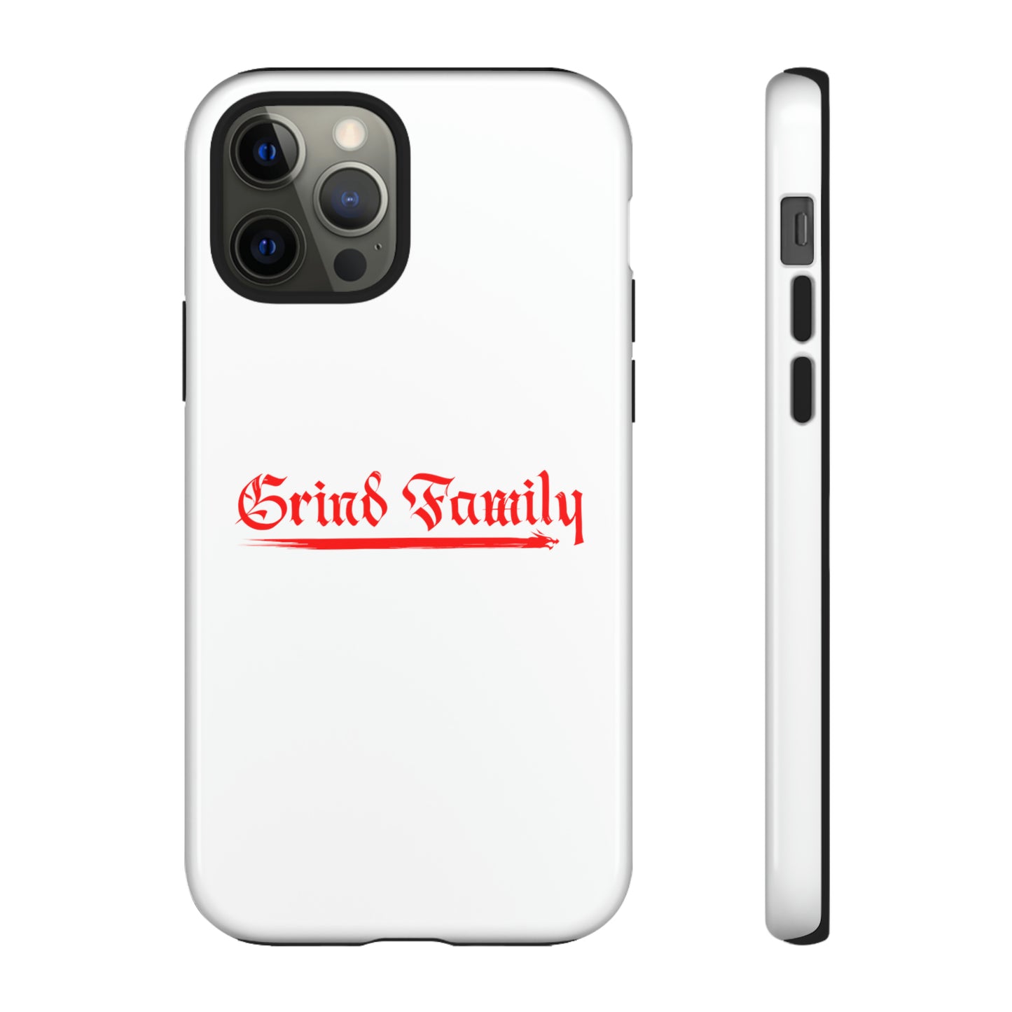 White Grind Family Tough Case