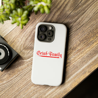 White Grind Family Tough Case