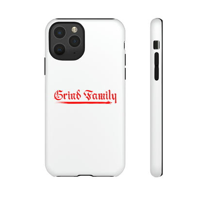 White Grind Family Tough Case