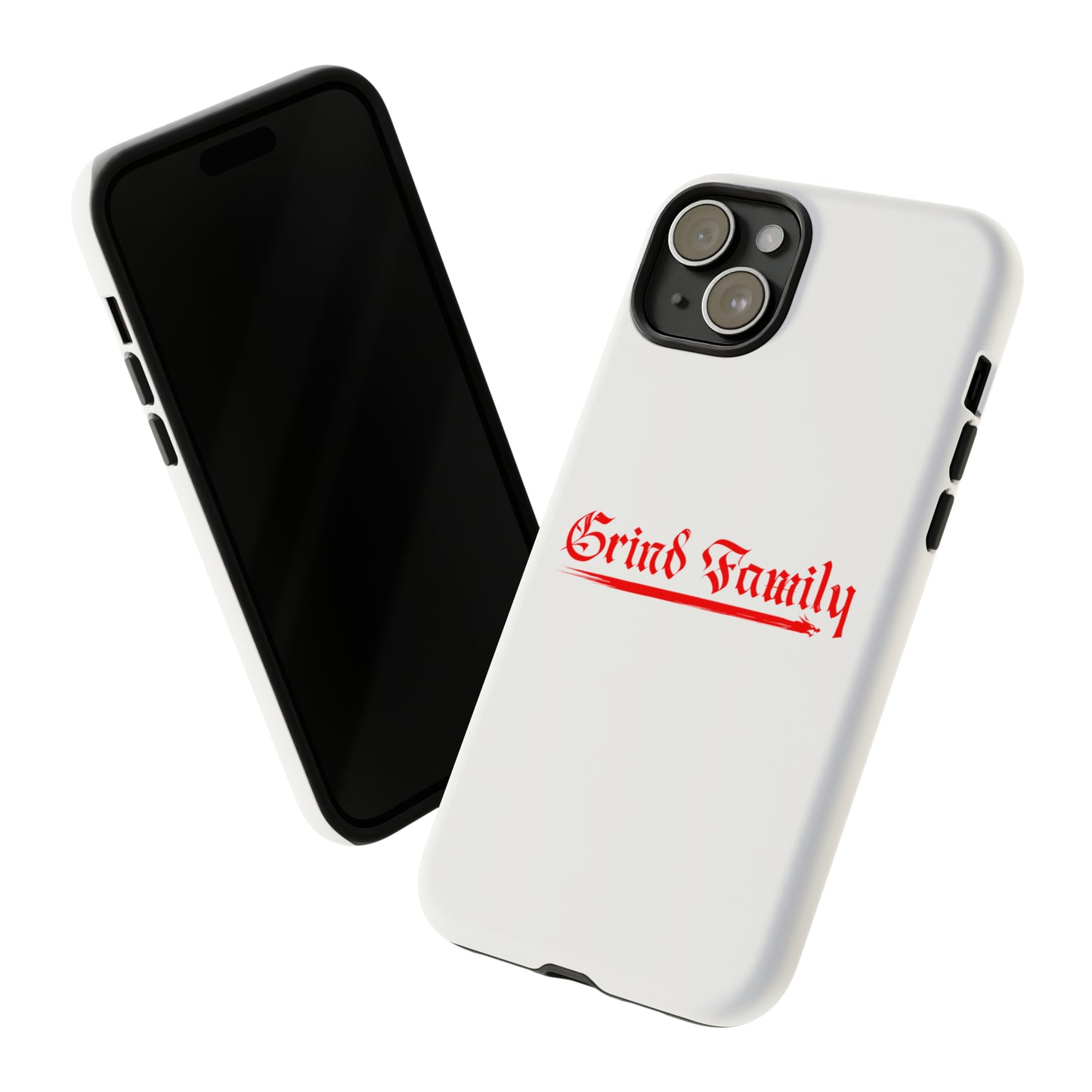 White Grind Family Tough Case