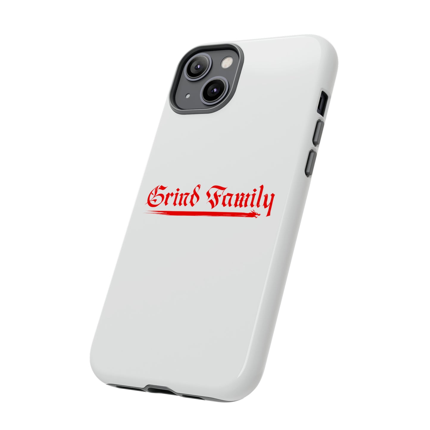 White Grind Family Tough Case