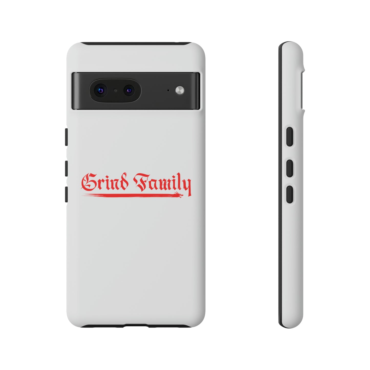 White Grind Family Tough Case