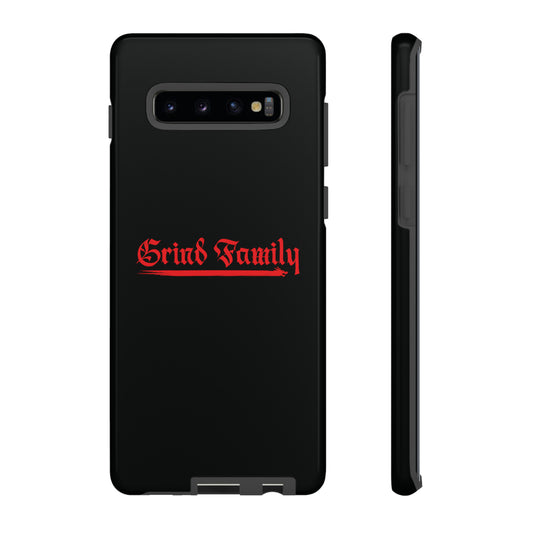 Black Grind Family Tough Phone Case