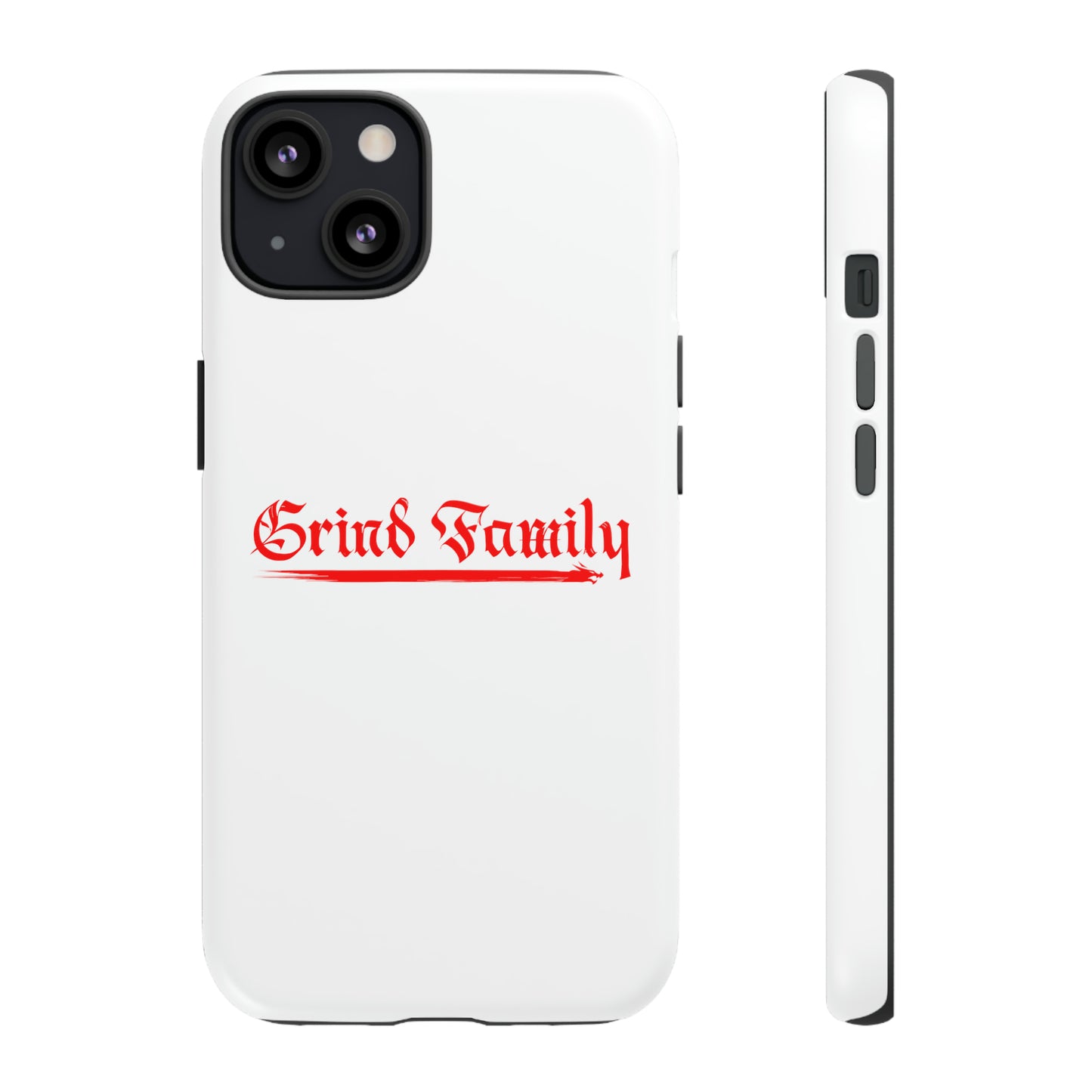 White Grind Family Tough Case