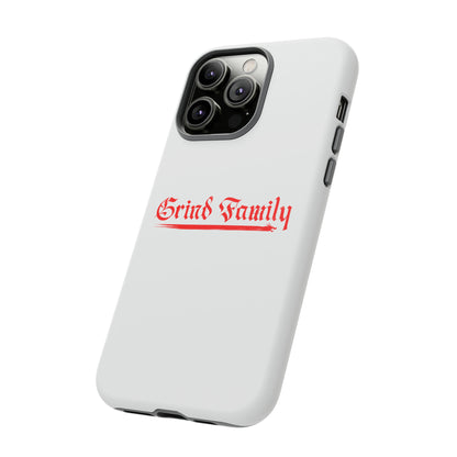 White Grind Family Tough Case