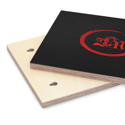 Jonnie Morris Logo Wood Canvas