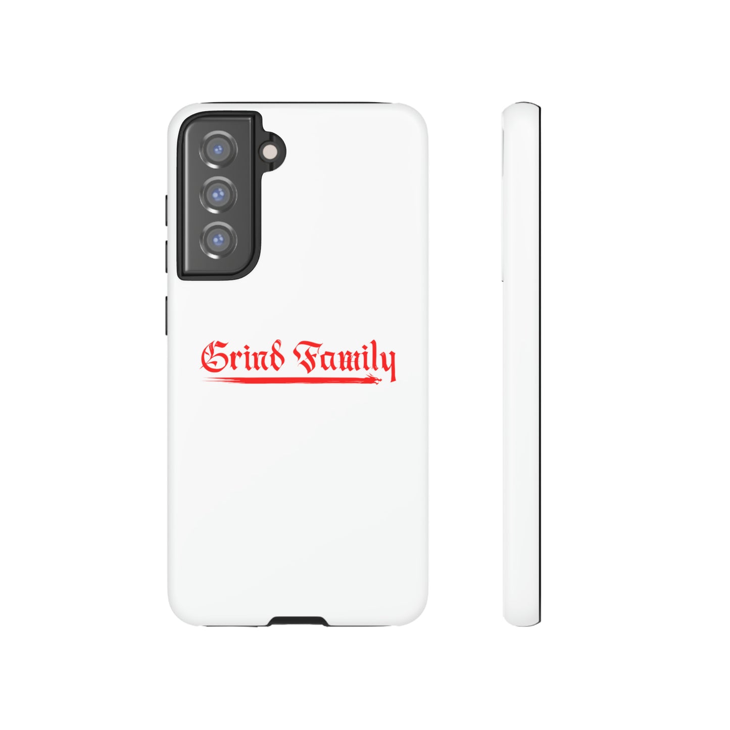 White Grind Family Tough Case