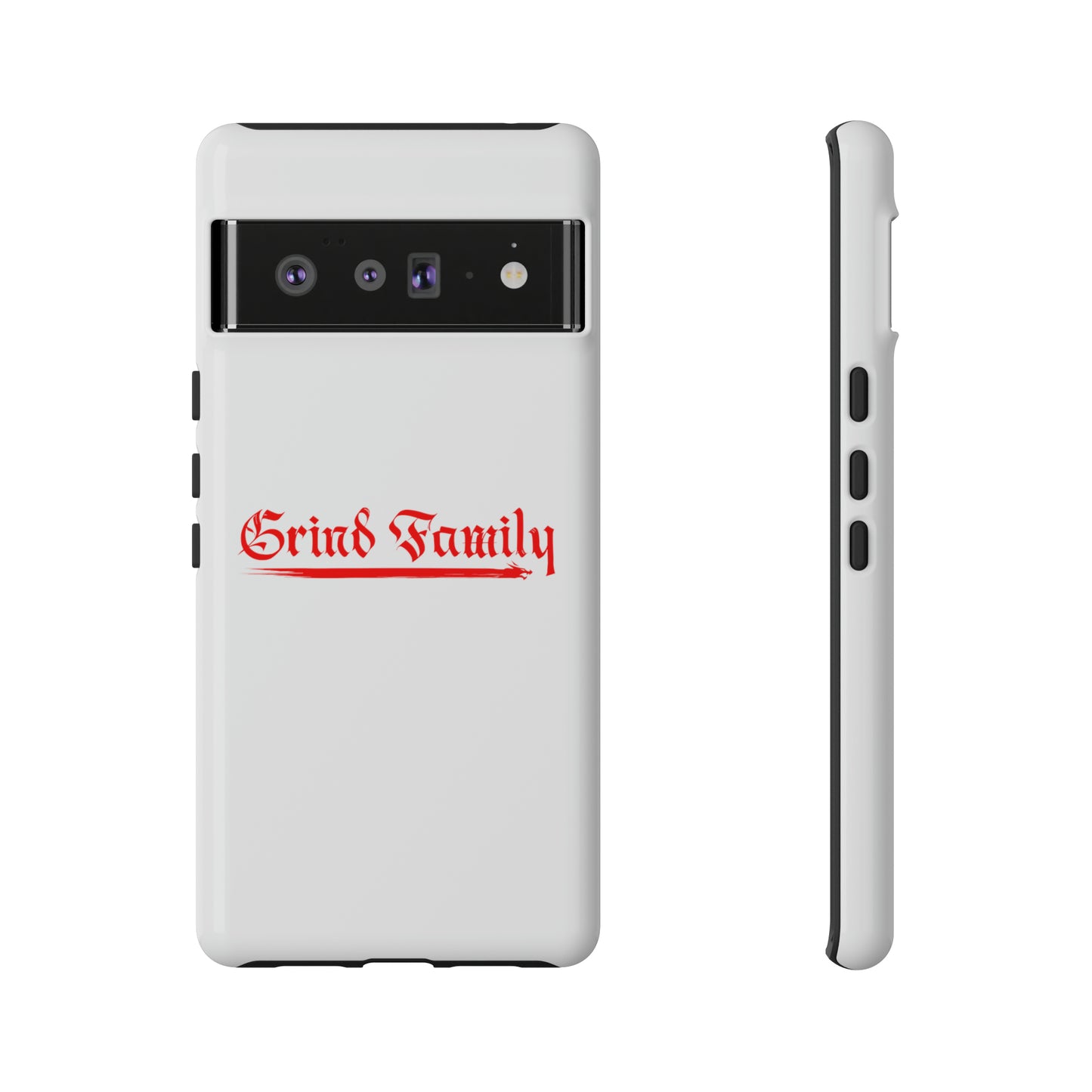 White Grind Family Tough Case