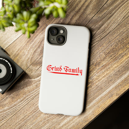 White Grind Family Tough Case