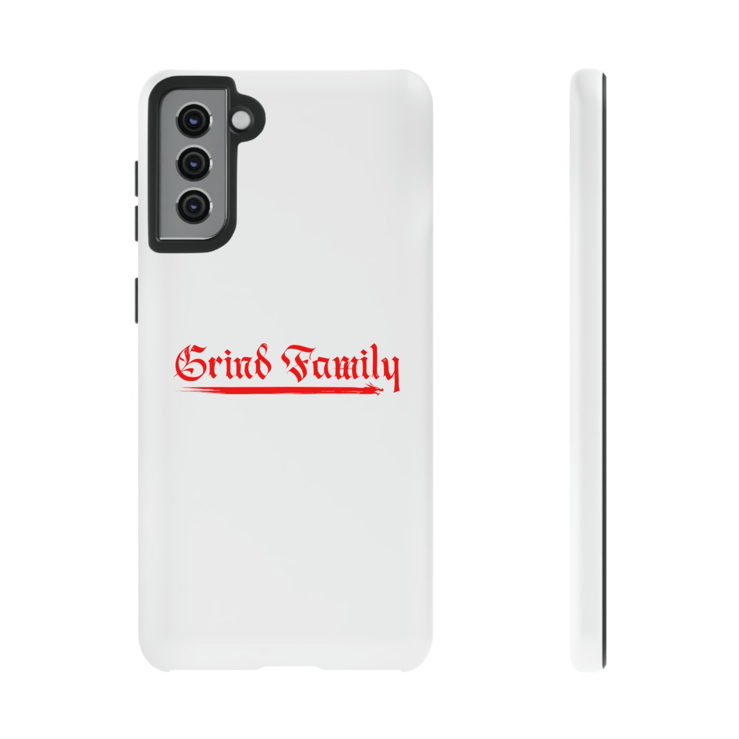 White Grind Family Tough Case