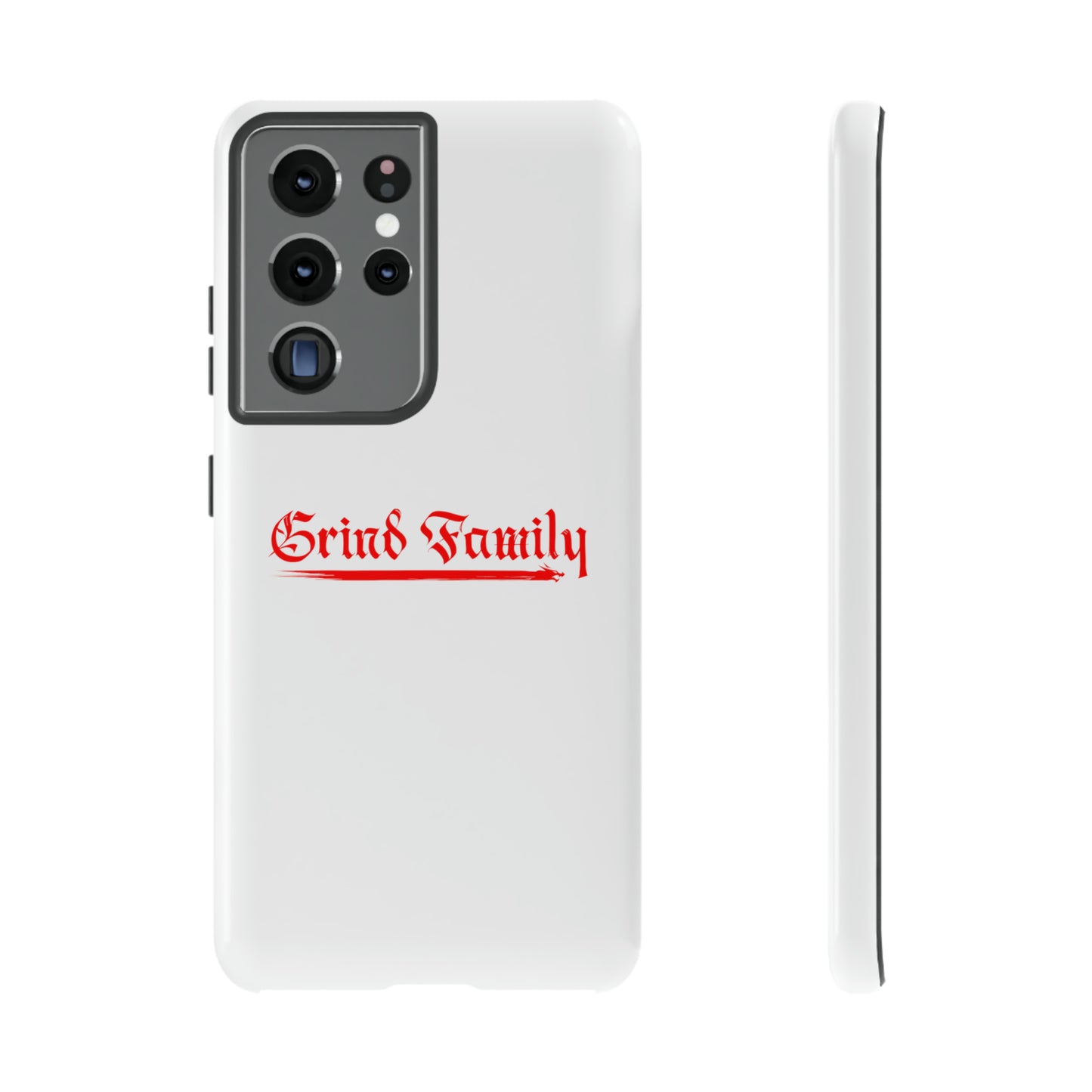 White Grind Family Tough Case