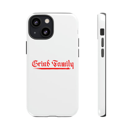 White Grind Family Tough Case